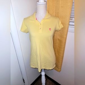 NWOT Lilly Pulitzer Island Polo yellow. Size small
